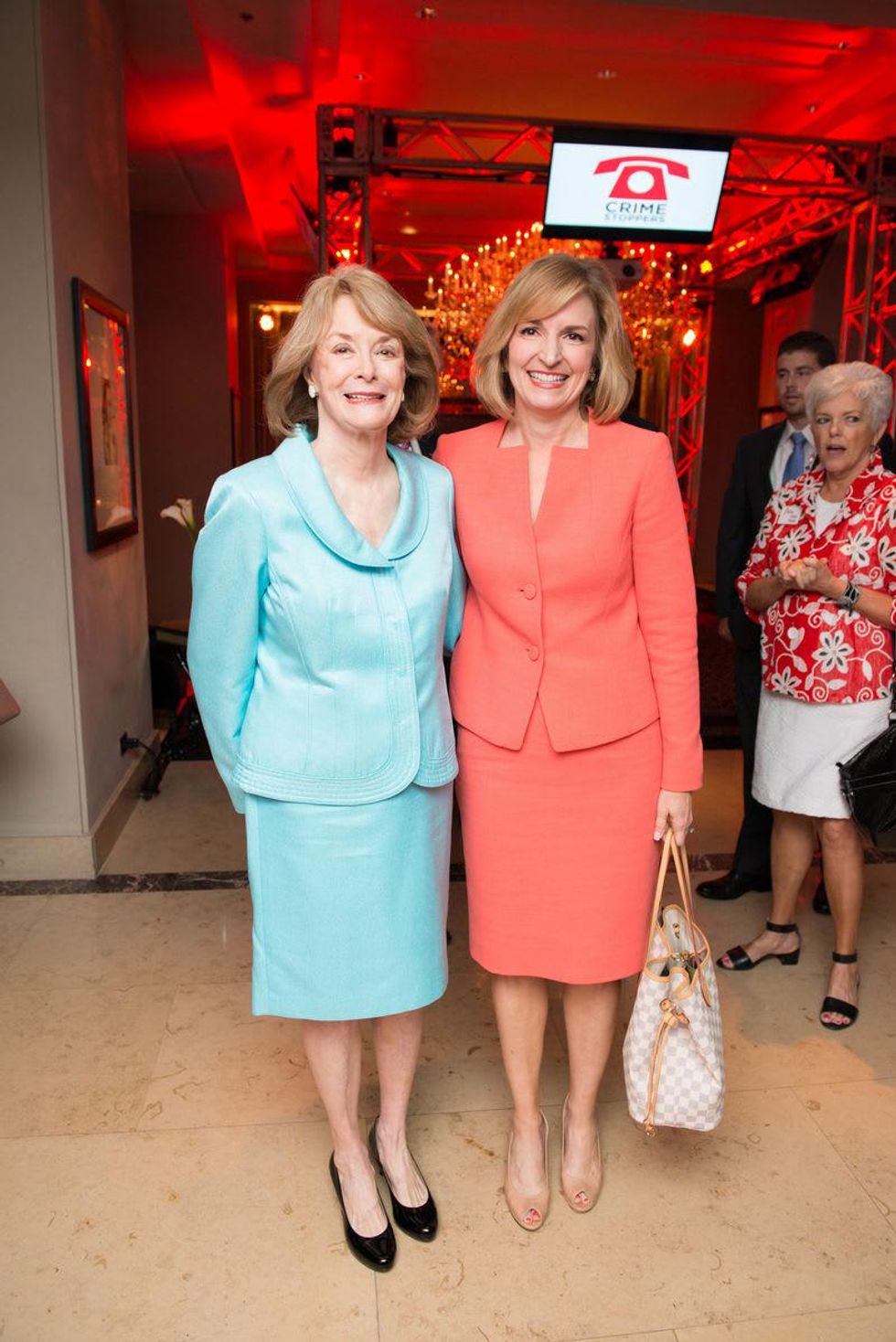 Houston, Crime Stoppers Awards luncheon, May 2015, Dr. Patricia Wallace, Devon Anderson