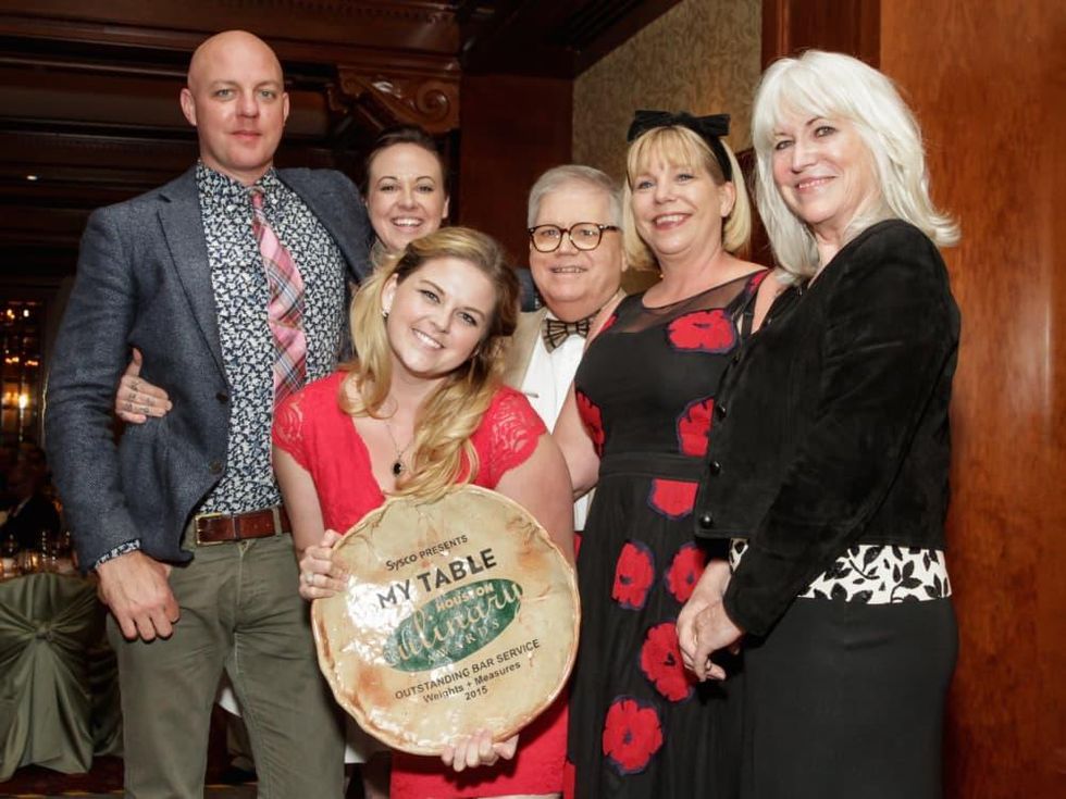 Houston Culinary Awards 2015 Weights Measures Mike Sammons Judith Piotrowski