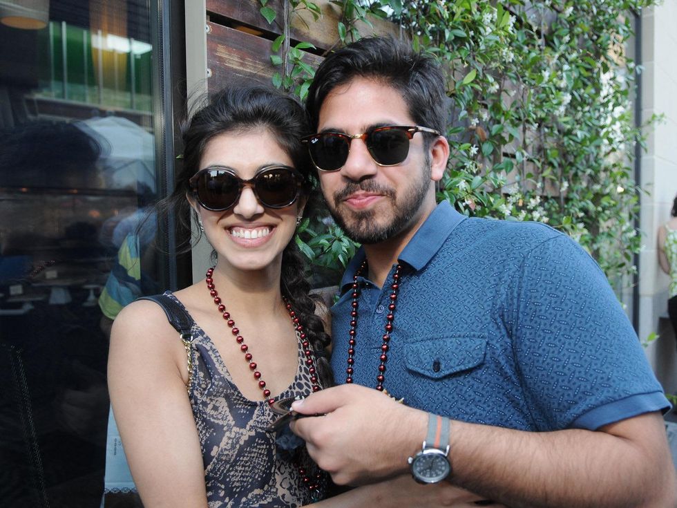 Houston Curry Crawl at Straits May 2013 Safeena Walji and Faez Khanmohamed