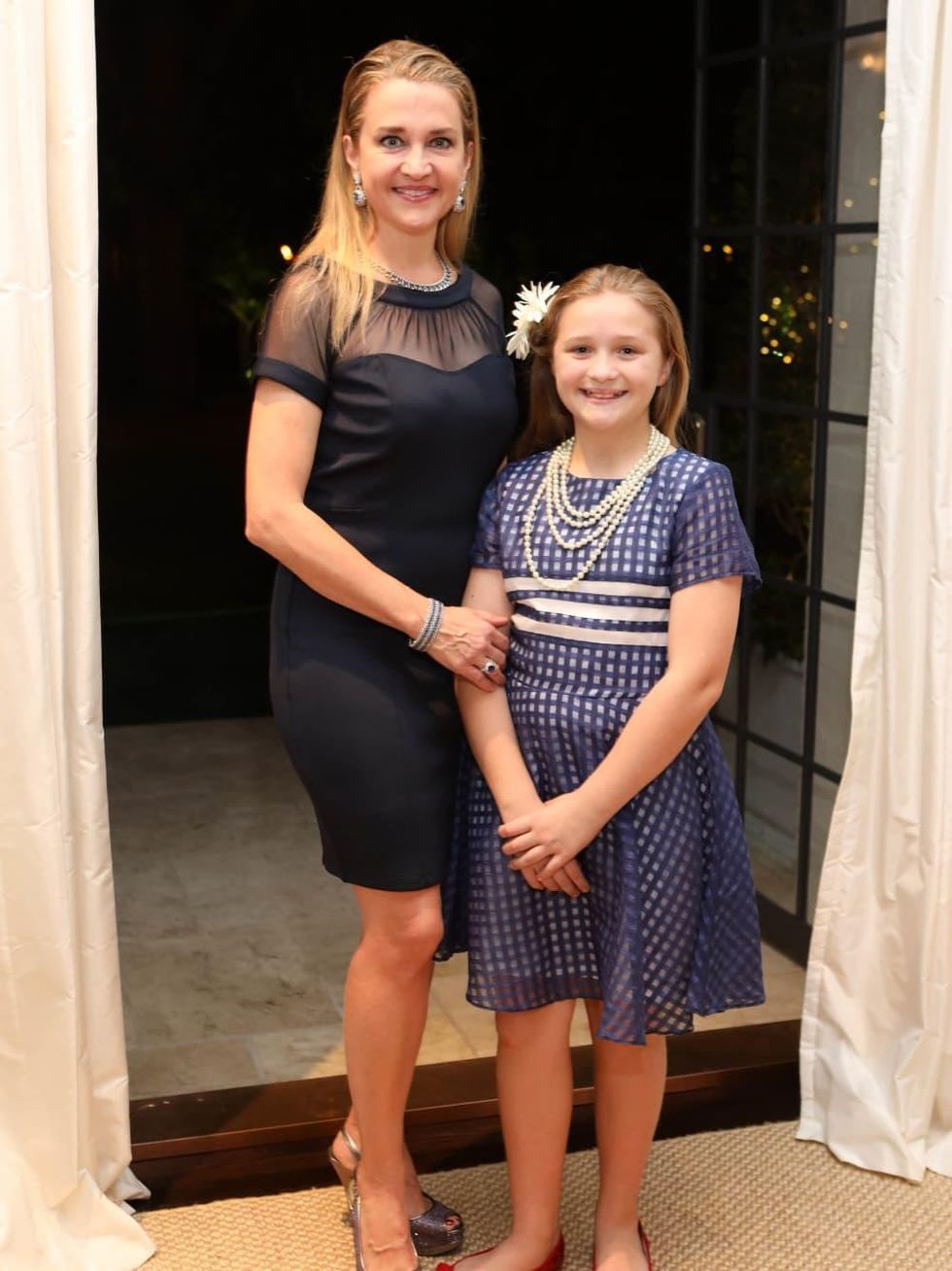 Houston, Cynthia and Anthony Petrello cocktail reception for Tommy Tune, Nov. 2016, Mary D\u2019Andrea, Merra D\u2019Andrea