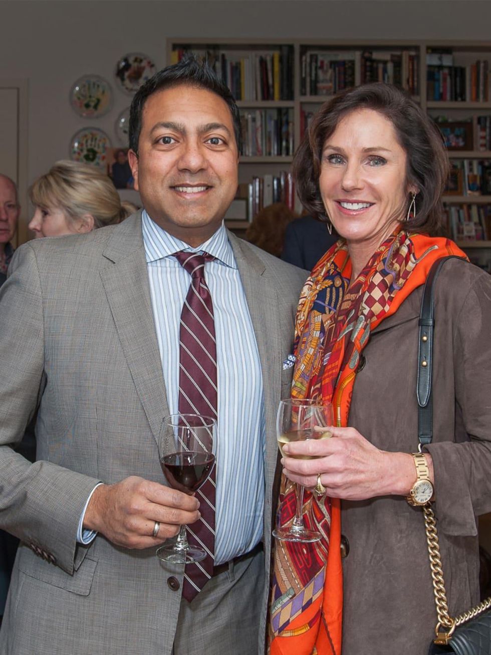 Houston, Da Camera VIP launch event for Sarah\u2019s Marcel Proust Project, Ab Sengupta, Heidi Gerger