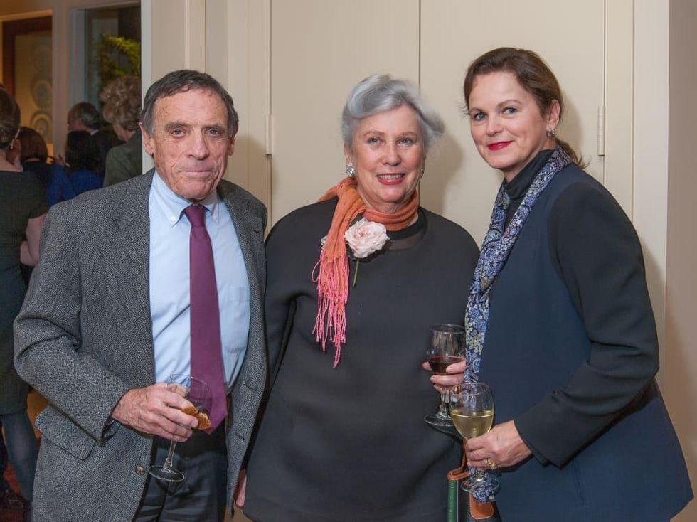 Houston, Da Camera VIP launch event for Sarah\u2019s Marcel Proust Project, Marvy and Elaine Finger with Salle Vaughn