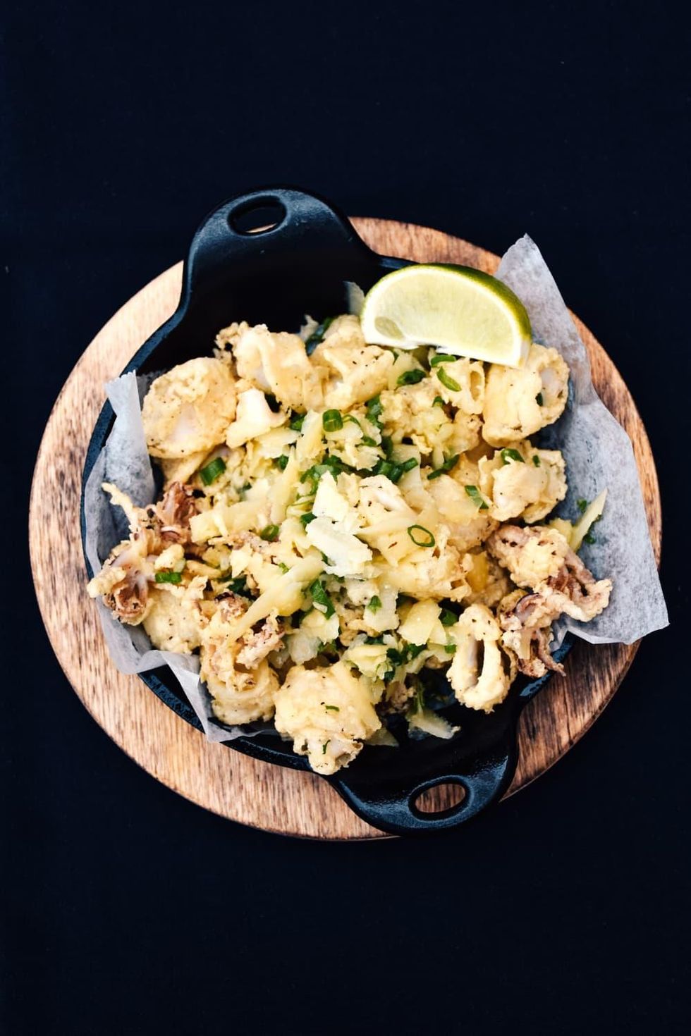 Houston, Damians, Calamari Tartufato, November 2017