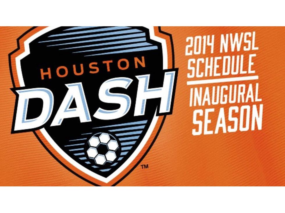 Houston Dash women's soccer team logo March 2014