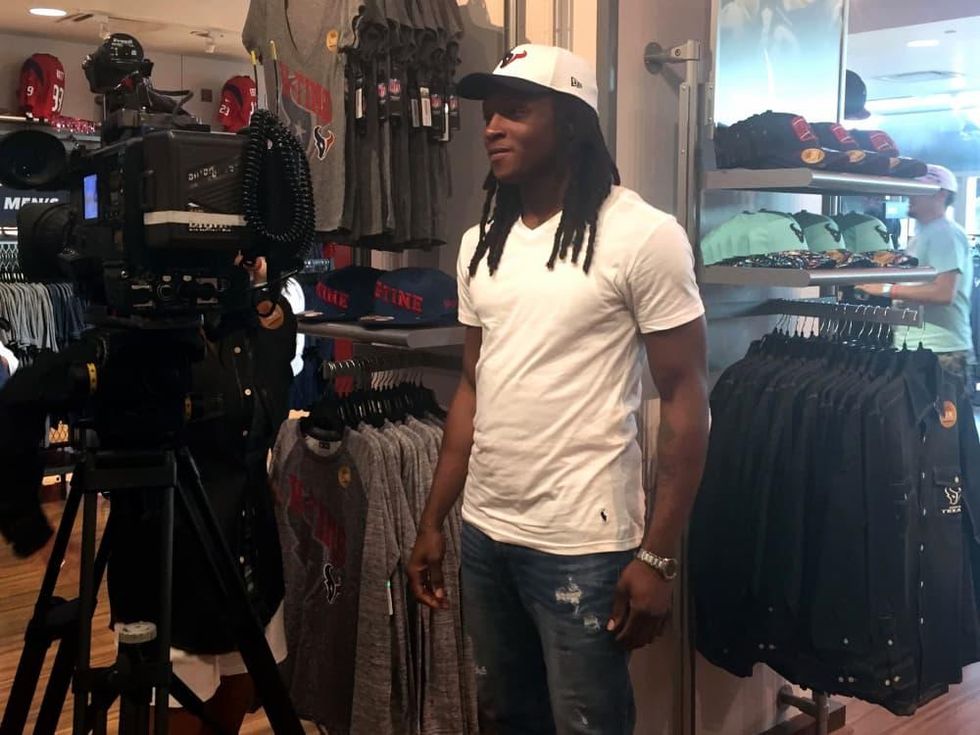 Houston, DeAndre Hopkins, October 2015, DeAndre