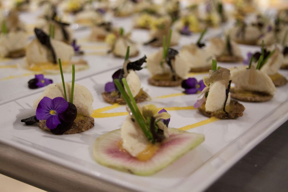 Houston, Define Foods Supper Club, May 2015, Black Trumpet Mushroom Crisps