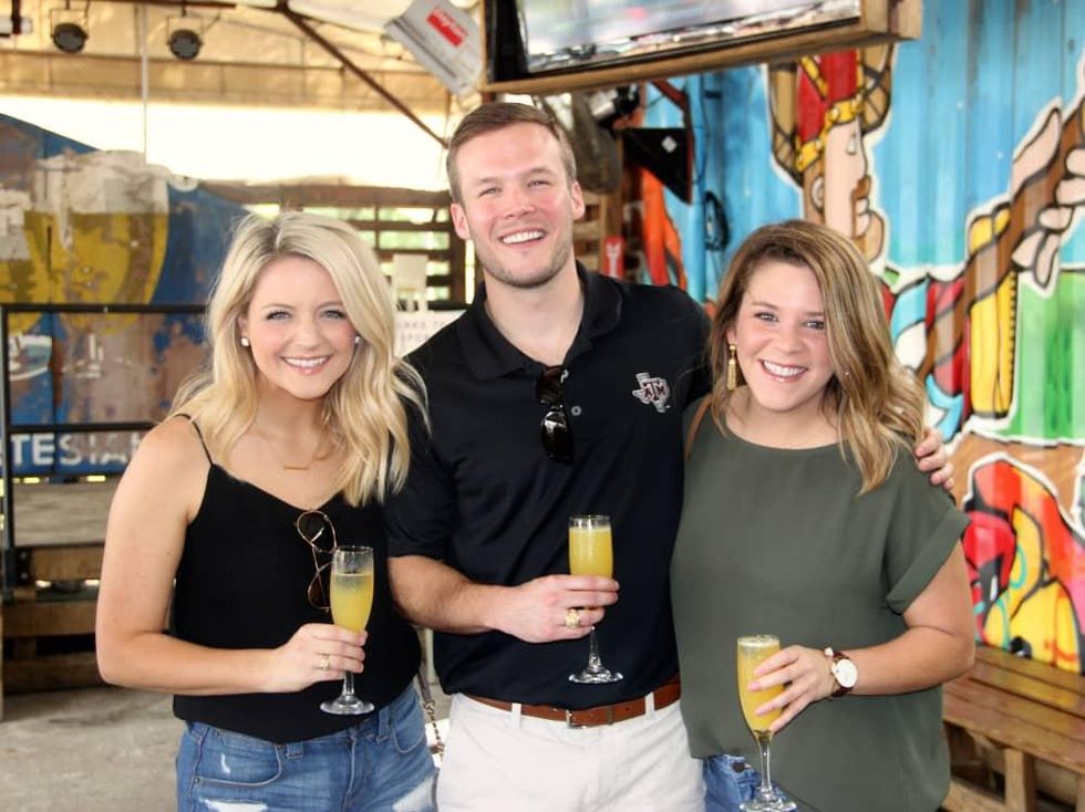 Houston, Depelchin Center Tailgate, September 2017, Kaila Irons, Andrew Elliott, Lauren Bagley