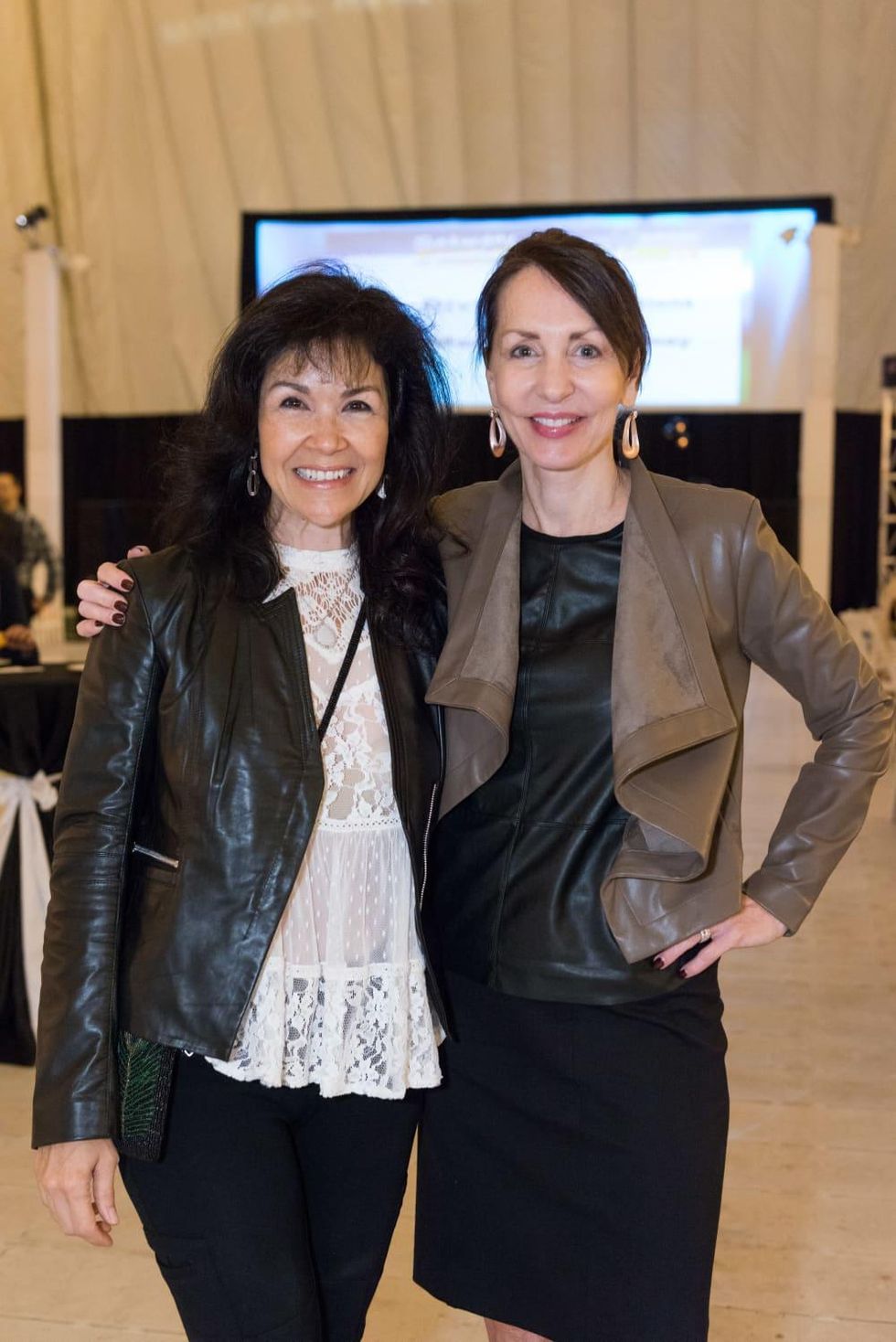 Houston, DePelchin Saturday Night Lights, November 2015, Geraldina Wise and Susie DiStefano