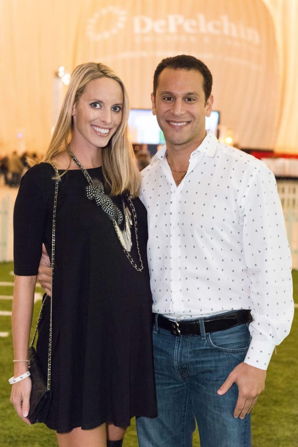 Houston, DePelchin Saturday Night Lights, November 2015, Rachel and Sean Boutros