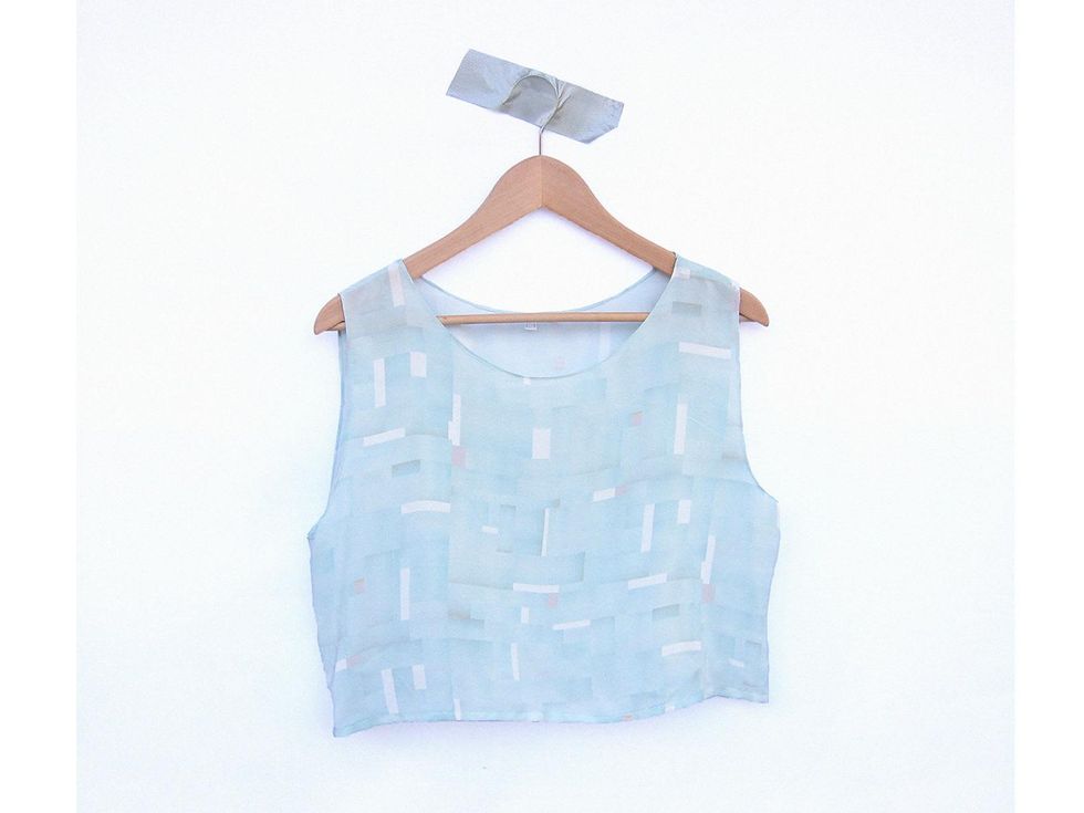Houston Design Fair 2013 exhibitors Evens Mint Annetta crop top
