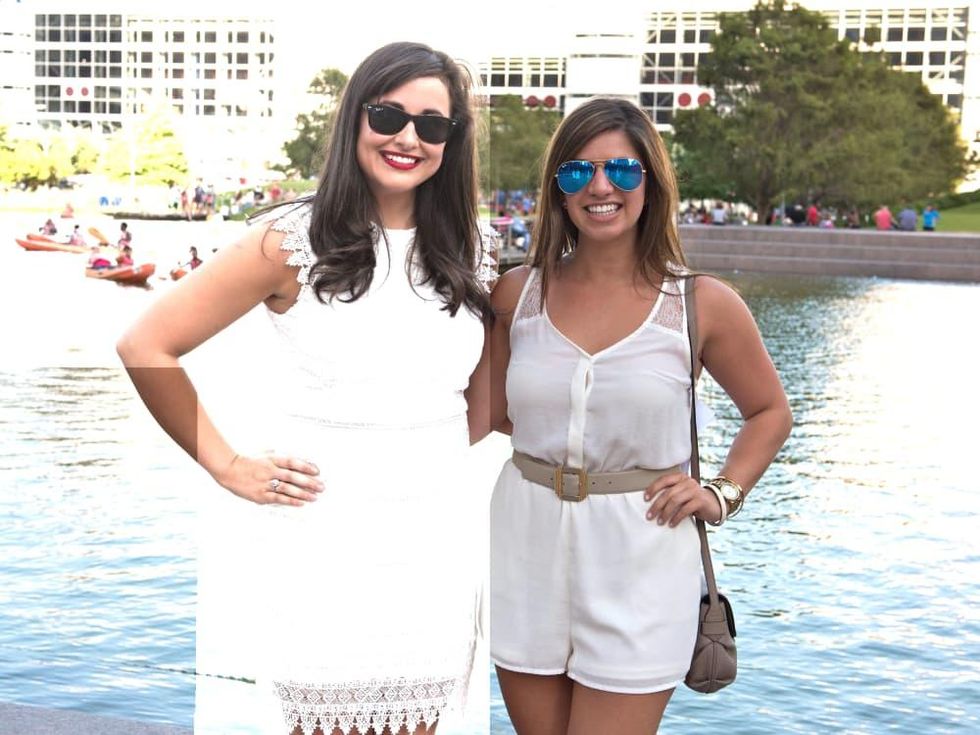 Houston, Diner en Blanc, June 2015, Lindsey Marra, Sarah Cassie
