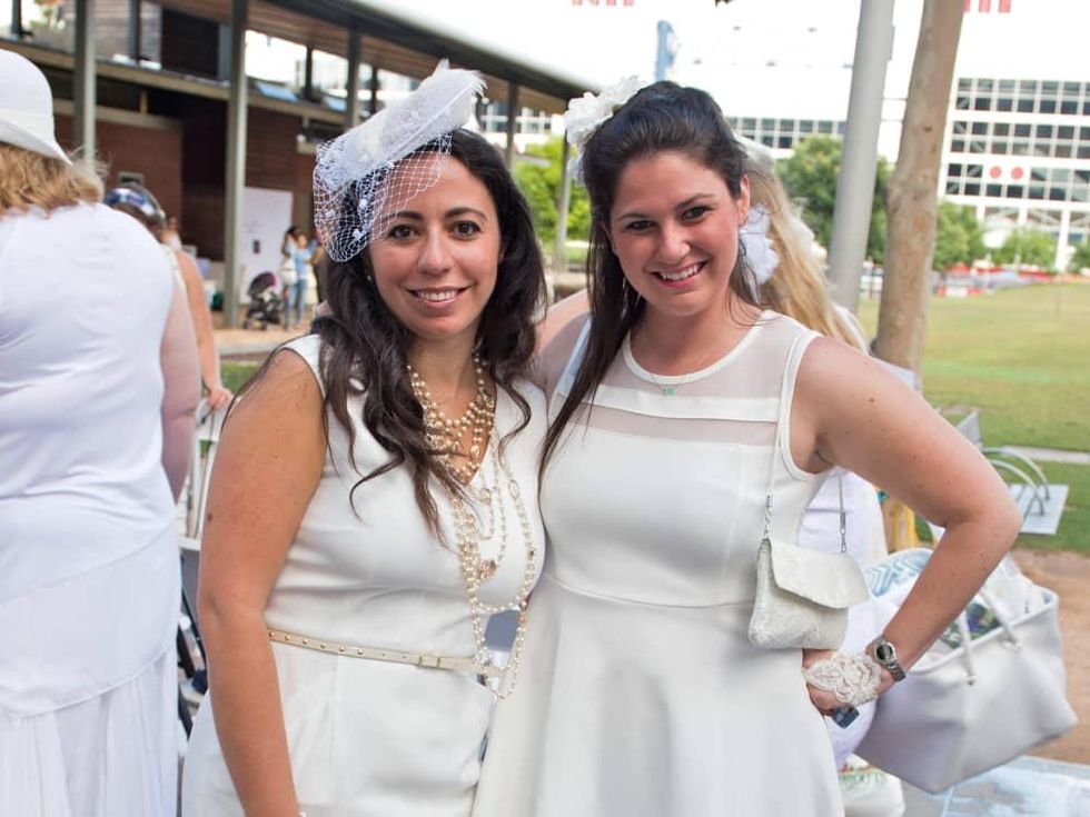 Houston, Diner en Blanc, June 2015, Sandy Safi, Samantha Vandzura