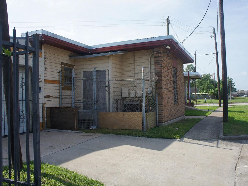 Houston dog attack site in Fifth Ward underpass July 2013