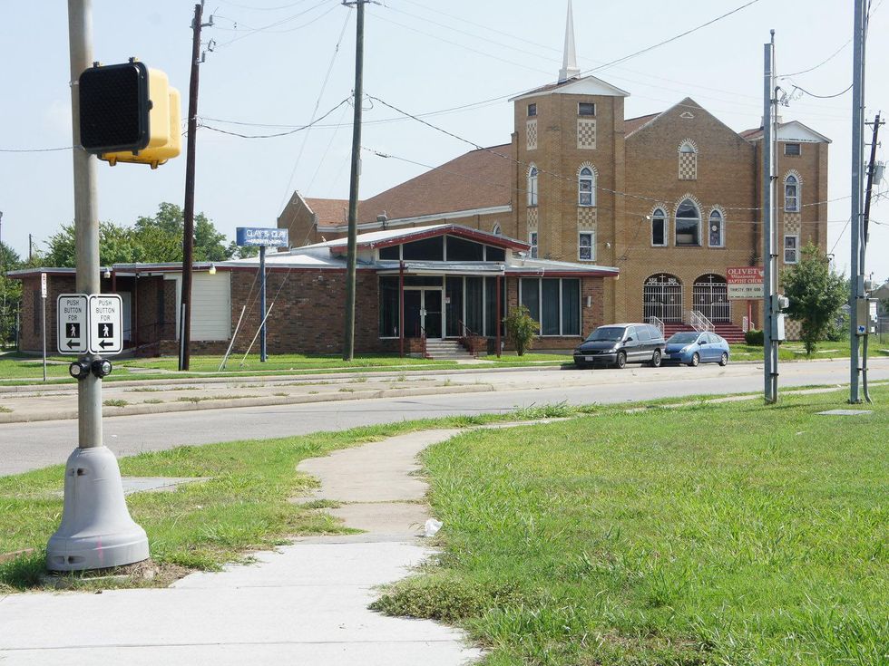 Houston dog attack site in Fifth Ward underpass July 2013