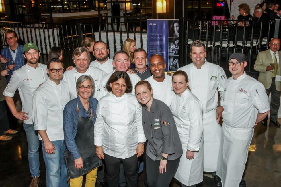 Houston, Domestic Violence Awareness Month event, October 2015, chefs