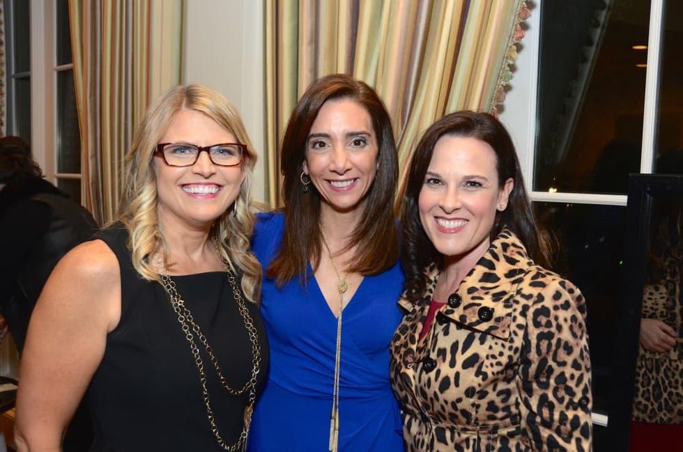 Houston, Dress for Success A Night Out Event, November 2015, Rachel Steely, Kim Burrow, Lauren Sullivan