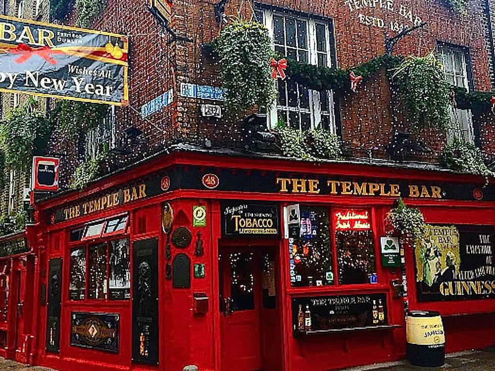 Houston, Dublin, Ireland, Temple Bar, Sept 2017