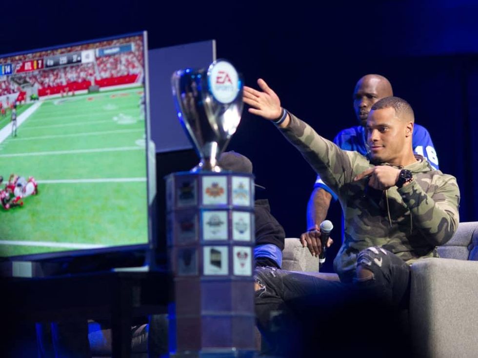 Houston, EA Sports Bowl at Club Nomadic, Jan 2016, Dallas Cowboys rookie quarterback Dak Prescott