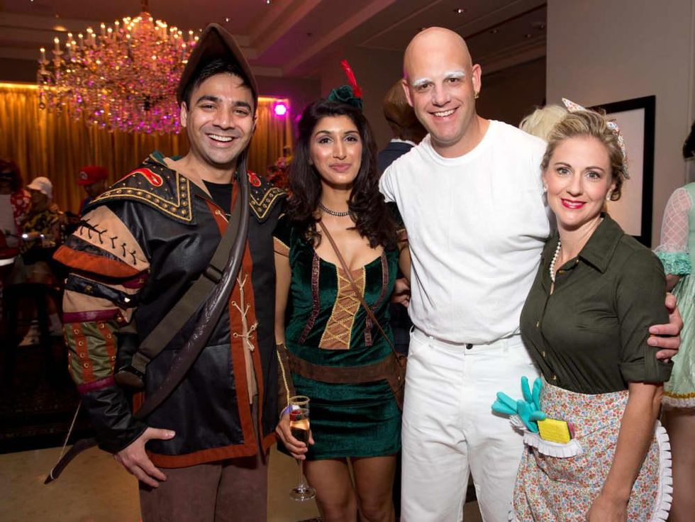 Houston, Easter Seals The Bash, Oct. 2016, Anay Patel, Manisha Chandar, Aimie Elliott, Jason Elliott