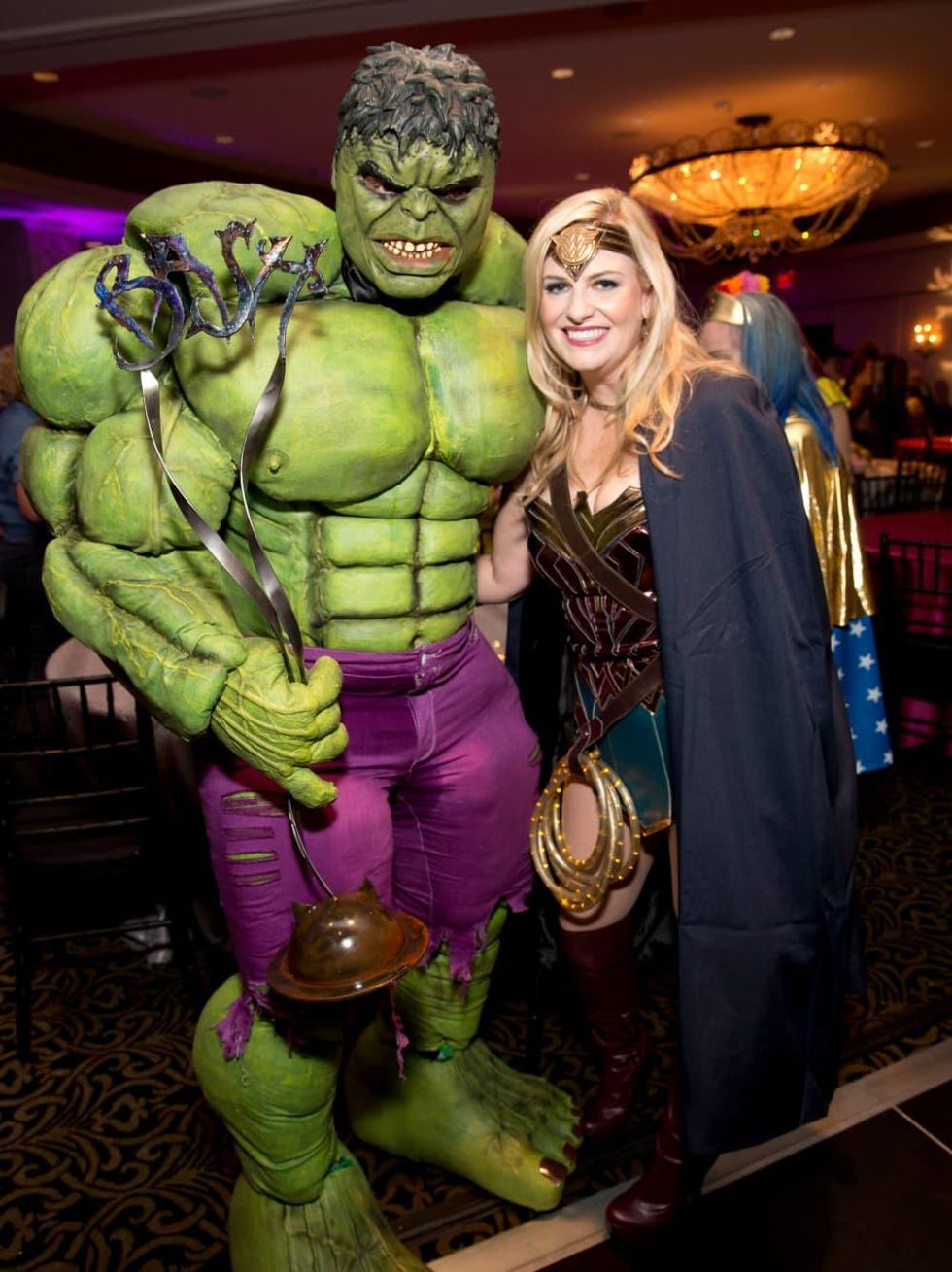 The Incredible Hulk Is A Winner At Easter Seals Halloween Party The Bash Culturemap Houston