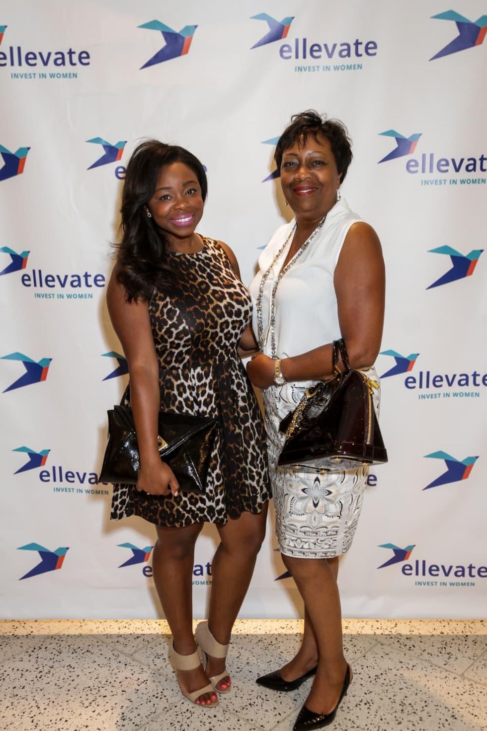 Houston, Ellevate event at Tootsies, August 2015, Kelly Cowthran, Sandra Cowthran
