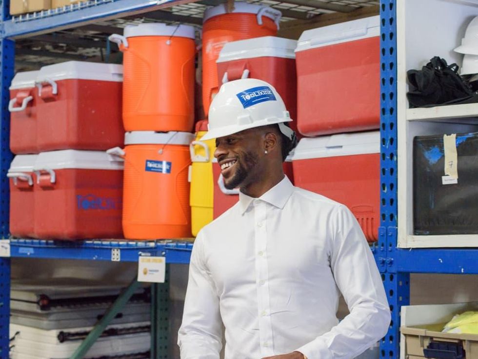 Houston, Emmanuel Sanders, Harvey relief, October 2017