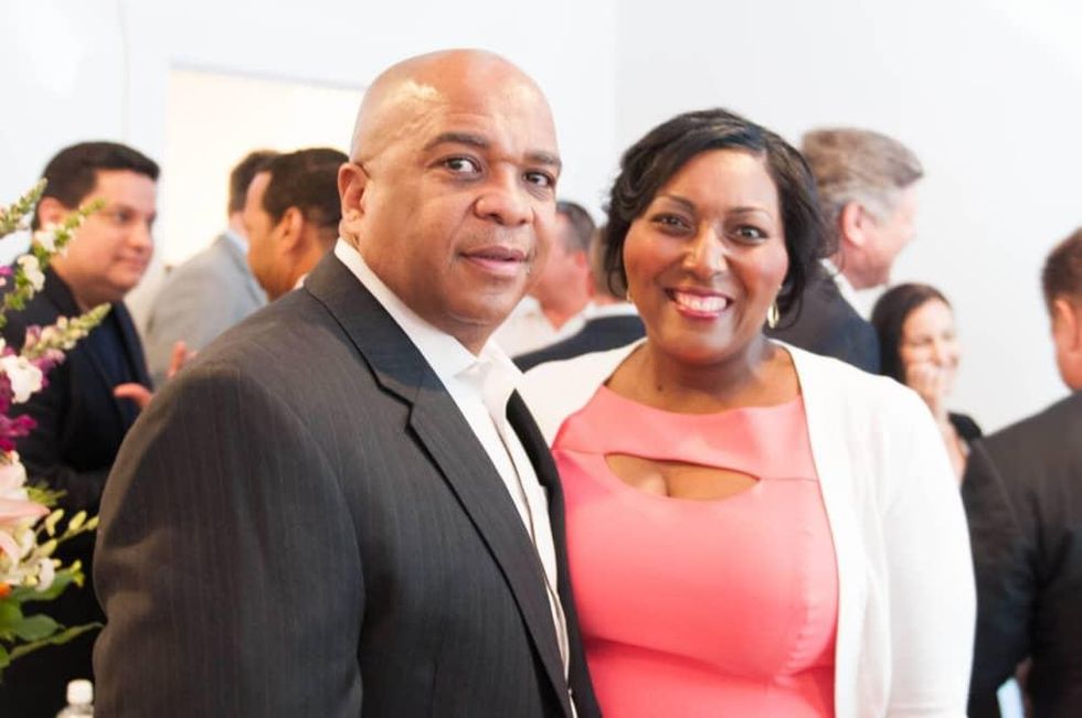 Houston, Engel and V\u00f6lkers Launch Party, June 2015, Pierre Chatman Sr., Chantera Chatman