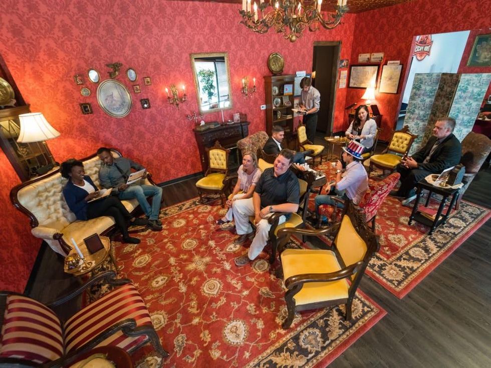 Houston, Escape Hunt Apollo 13 interior, July 2017