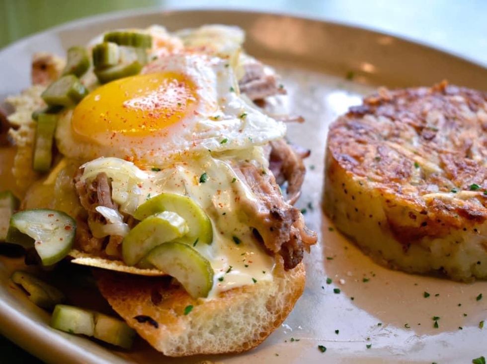 Houston, fancy breakfast sandwiches, June 2017, Havana Dreaming, Snooze eatery