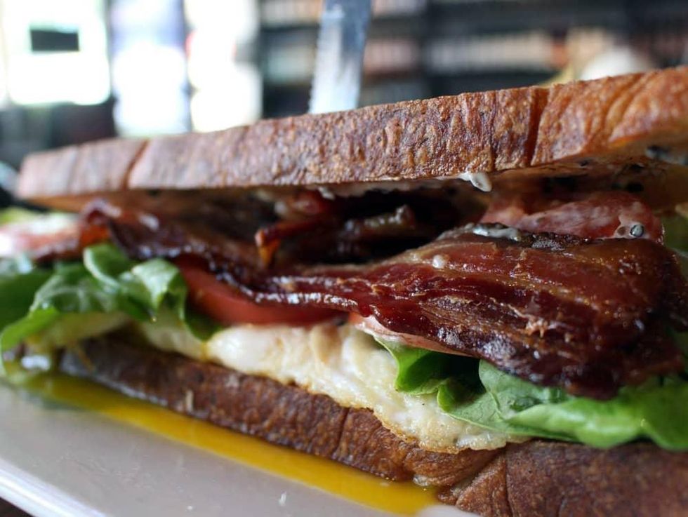 Houston, fancy breakfast sandwiches, June 2017, max's wine dive