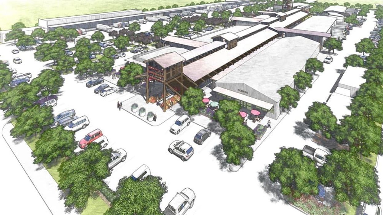 Houston Farmers Market Aerial Photo