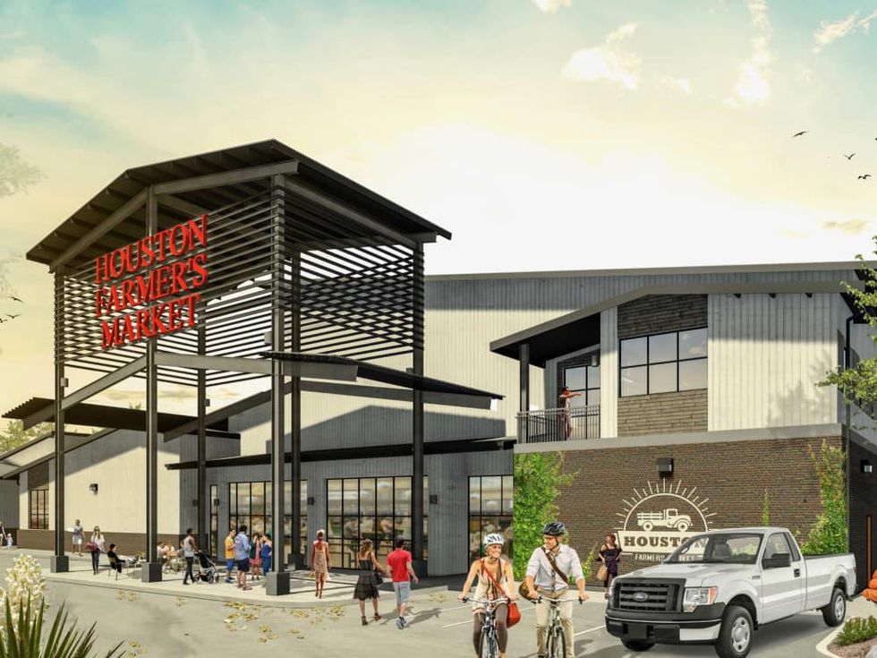 Houston Farmers Market entry rendering