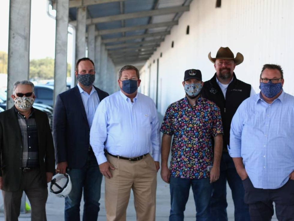 Houston Farmers Market Fred Baca, Jeff Lindenberger, Todd Mason, Nick Fine, Ryan Cade, and Chris Shepherd