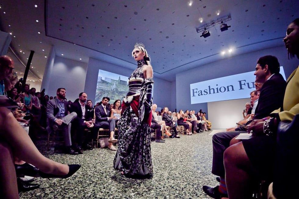 Fashion frenzy: Wild runway show merges Habsburg styles with trendy ...