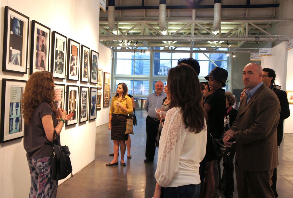 Houston Fine Art Fair 2013, Jonas Mekas