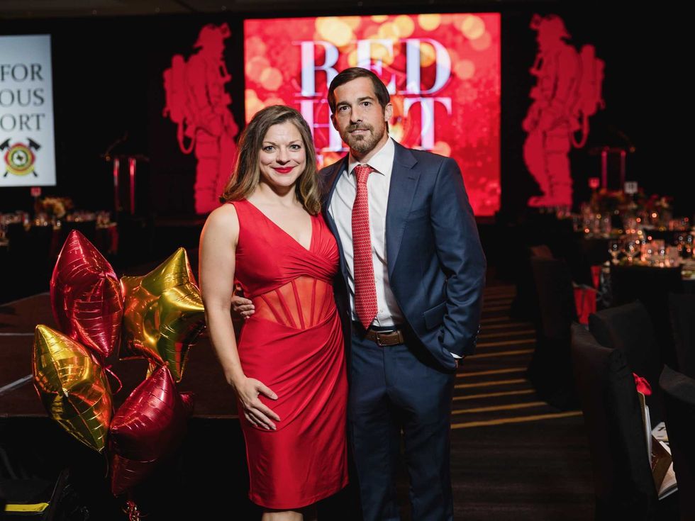 Houston fire fighters red hot gala 2025