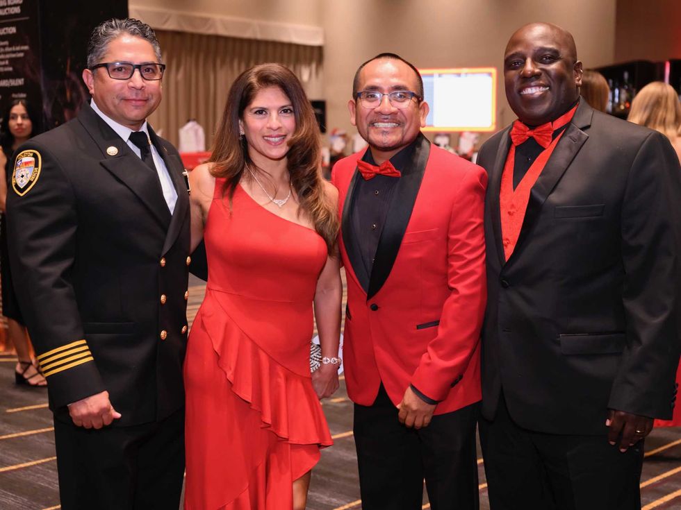 Houston fire fighters red hot gala 2025