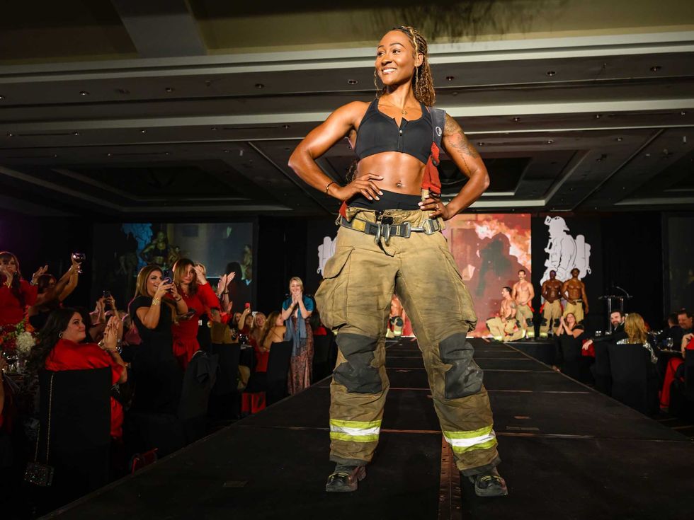 Houston fire fighters red hot gala 2025