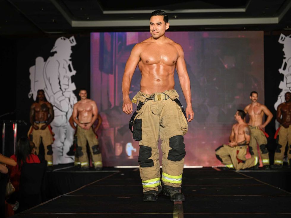 Houston fire fighters red hot gala 2025