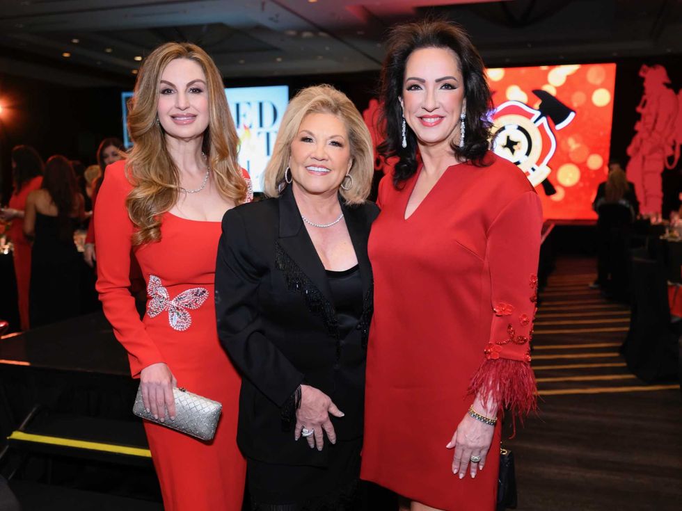 Houston fire fighters red hot gala 2025