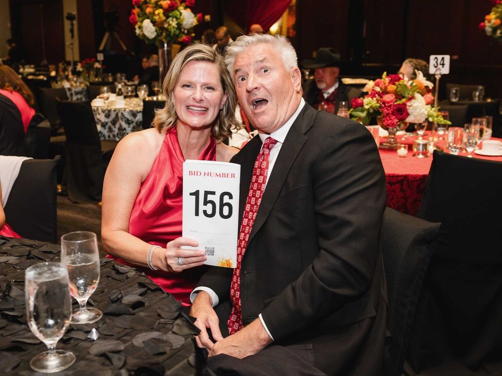 Houston fire fighters red hot gala 2025