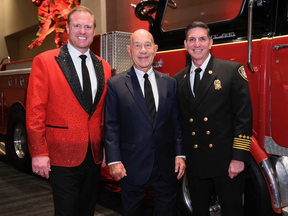 Houston fire fighters red hot gala 2025
