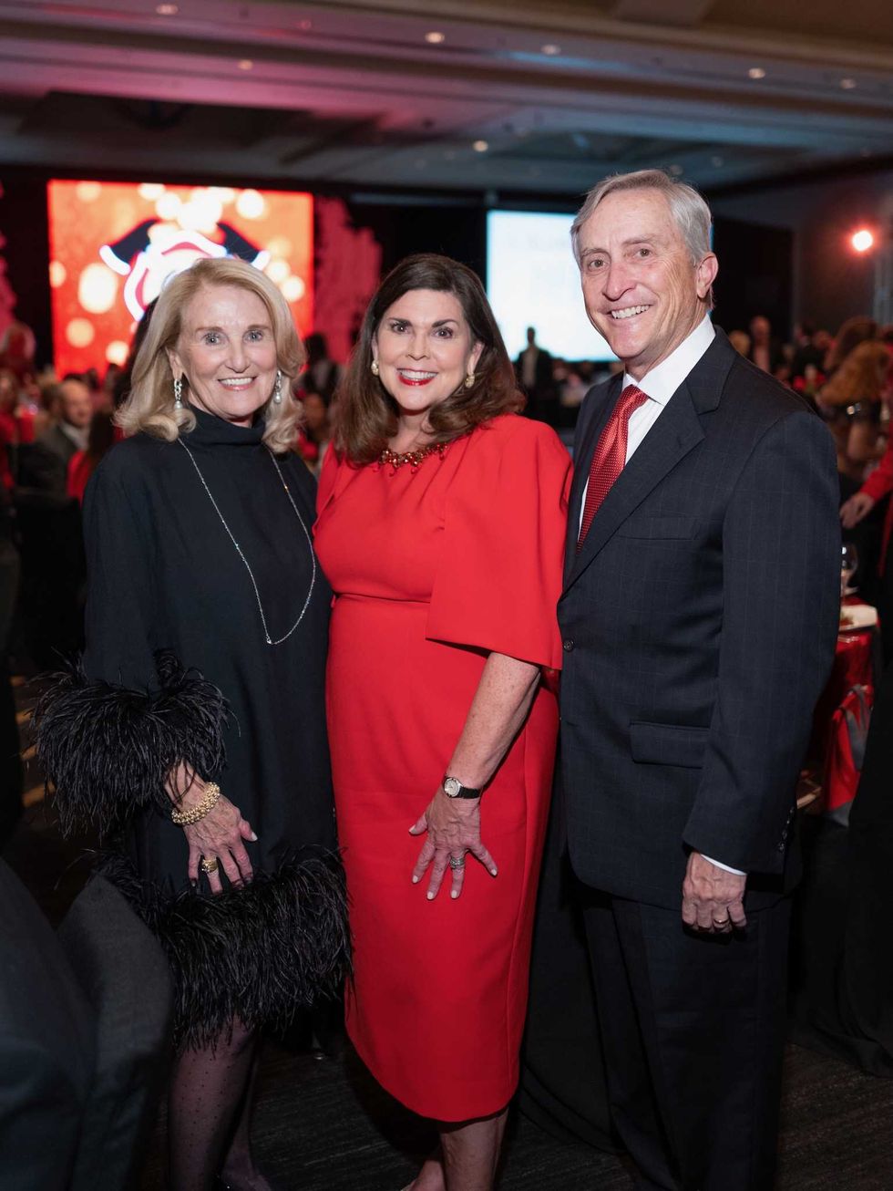 Houston fire fighters red hot gala 2025