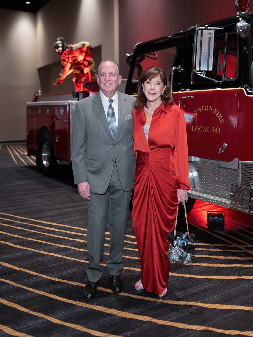 Houston fire fighters red hot gala 2025