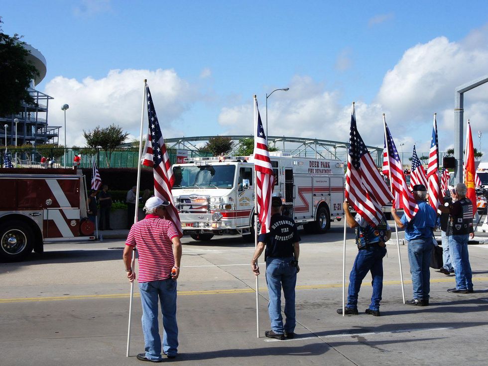 Houston Firefighters Memorial at Reliant June 2013