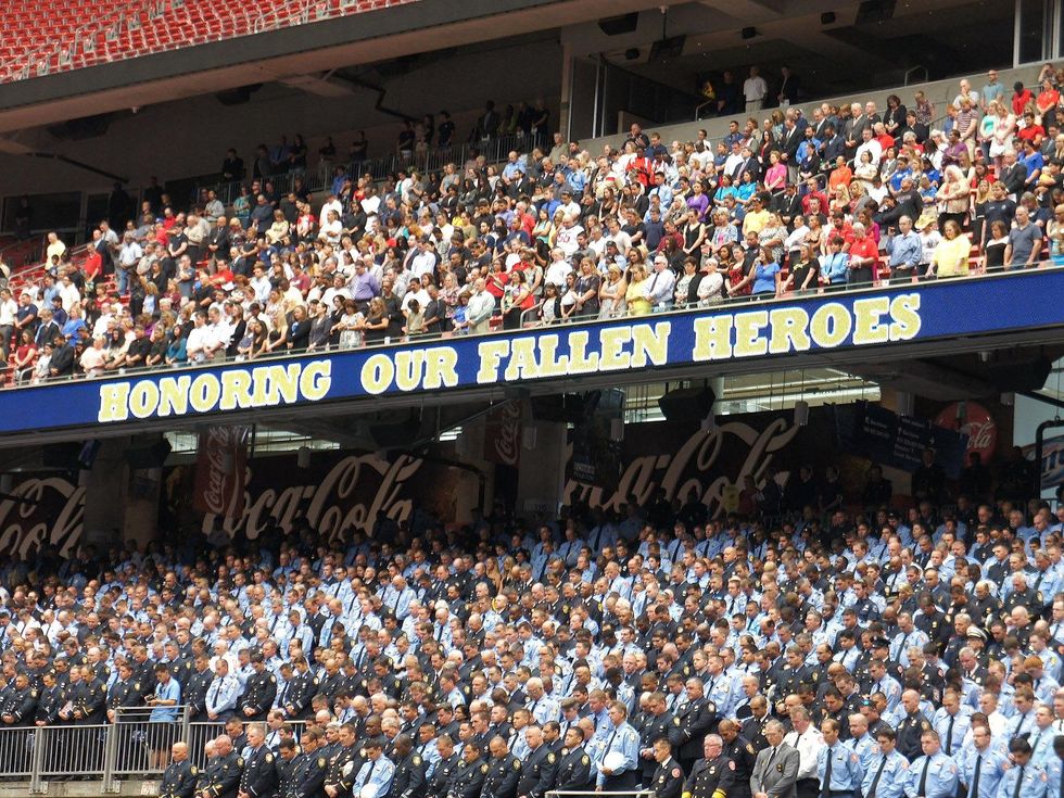 Houston Firefighters Memorial at Reliant June 2013