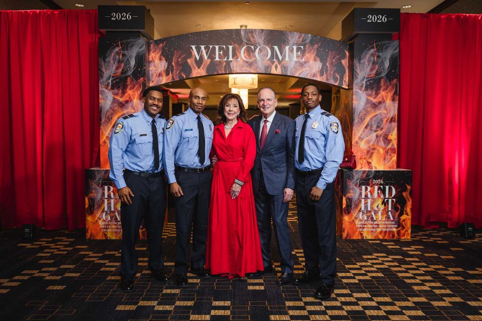Houston firefighters Red Hot Gala 2026