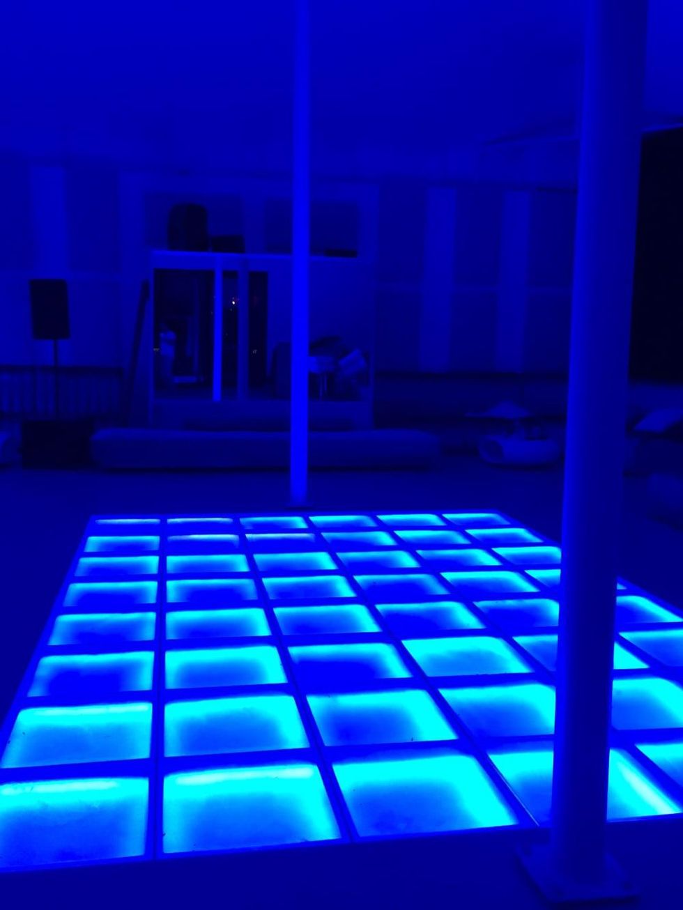 Houston, First Look at Bar Bleu, June 2016, dance floor