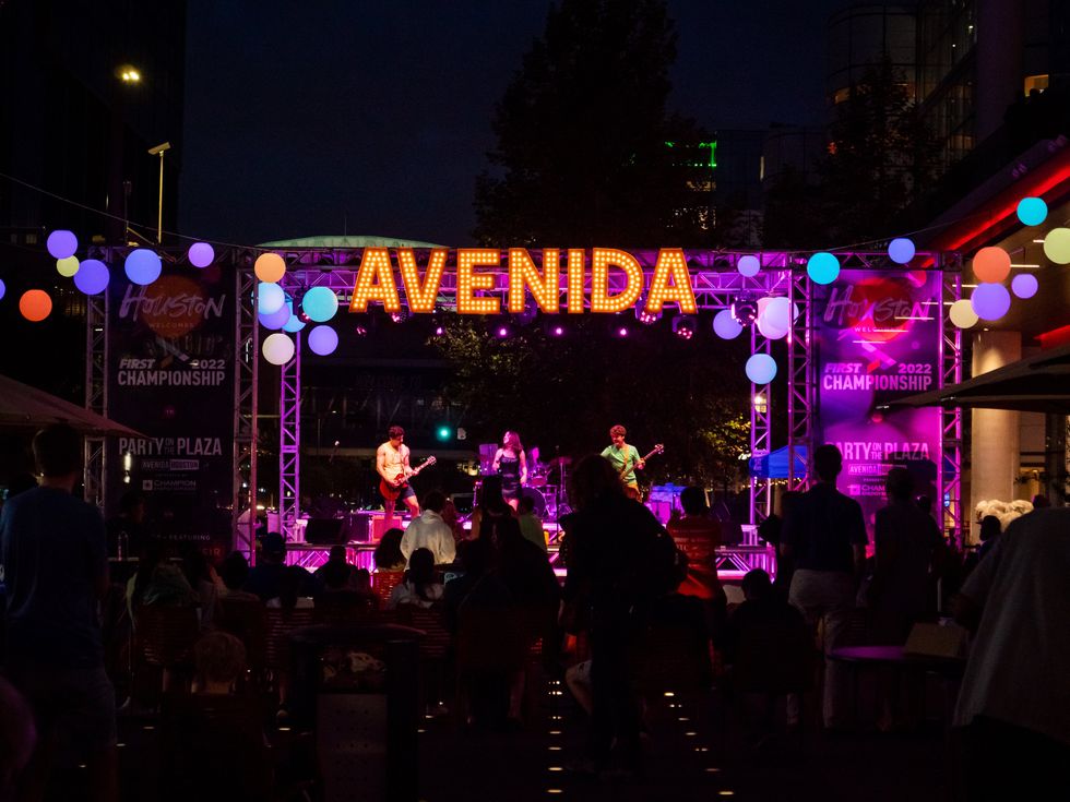 Free live concerts amp up spring at Houston's Avenida Plaza