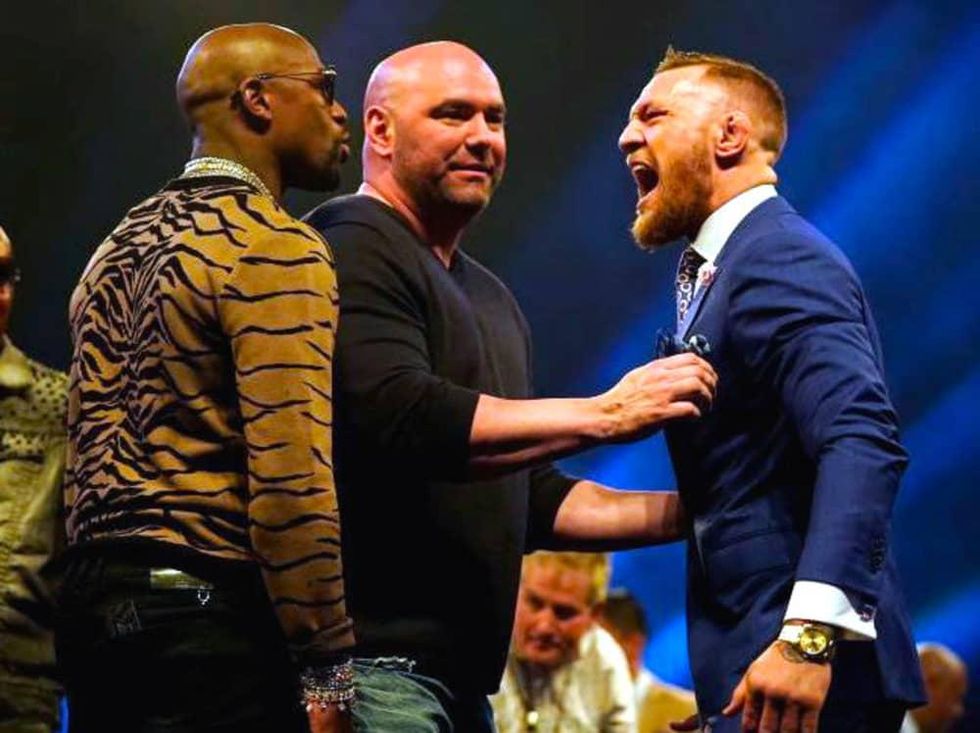 Houston, Floyd Mayweather and Conor McGregor, August 2017